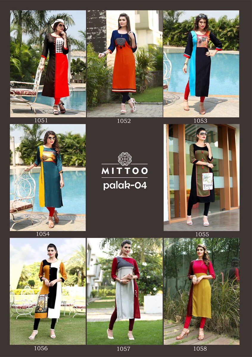 vandvshops's tweet photo. Brand Name : Mittoo
Catalog : Palak vol : 4
Design : 8
Fabric : 14kg Rayon
Size : M(38), L(40), XL(42), XXL(44), XXXL(46)
Order On Whatsapp no +91-9574008882
SINGLE NOT AVAILABLE https://t.co/s65fhve66i