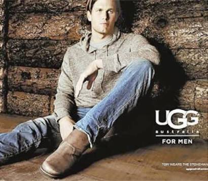 tom brady wearing ugg boots