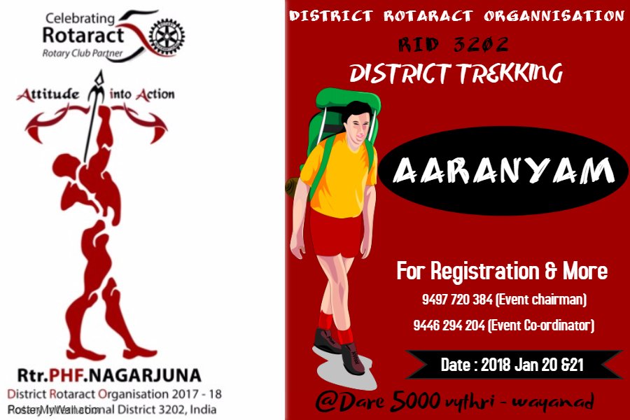 Dist3202's tweet image. #Rotaract3202
#Rotaract50
#A2A
#TeamArjuna
#goldenjubileeyear