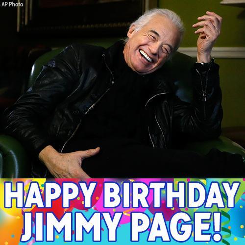 Happy Birthday to legendary Led Zeppelin guitarist Jimmy Page! 