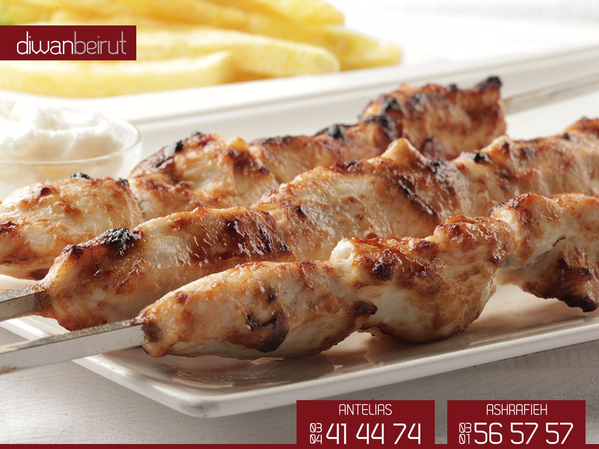 DiwanBeirut's tweet photo. Dunk into lots of #garlic and enjoy!
#Taouk #ShishTaouk #LebaneseFood #Lebanesecuisine https://t.co/ZWnTz22lAj