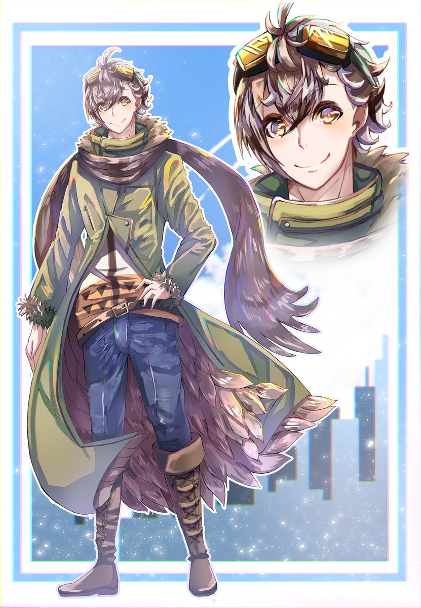池袋ふくろう擬人化コンテスト Twitter પર હ શટ ગ