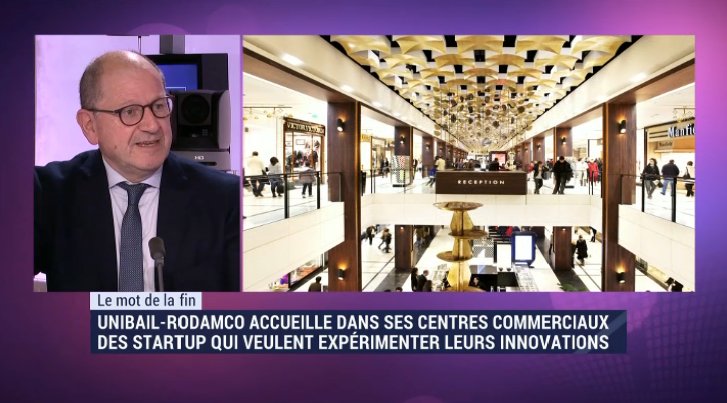 InnoverCommerce's tweet photo. Des startup accueillies dans les centres commerciaux Unibail-Rodamco pour tester leurs innovations, avec @HNovelli sur @bfmbusiness https://t.co/vIHFQRjZBi