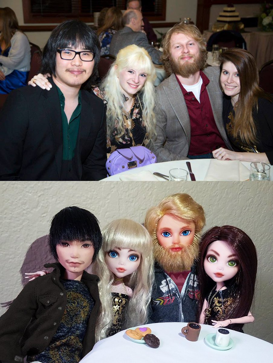 Dollightful On Twitter Only The Bearded Guy The Others Were Made Before I Decided To Start A Youtube Channel