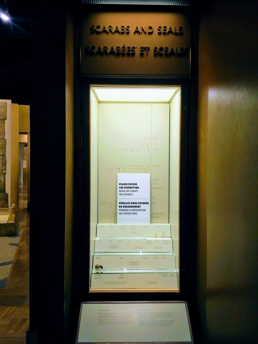 chernairn's tweet photo. Day 1 of gallery digitization! Did you know many objects in our #EgyptianGallery have been installed since the early 90's? Now they are heading off to conservation and photography, and soon you'll be able to see them online! @ROMtoronto #ROMDigitization #GlamourShots #Egypt https://t.co/veh12p1AiO