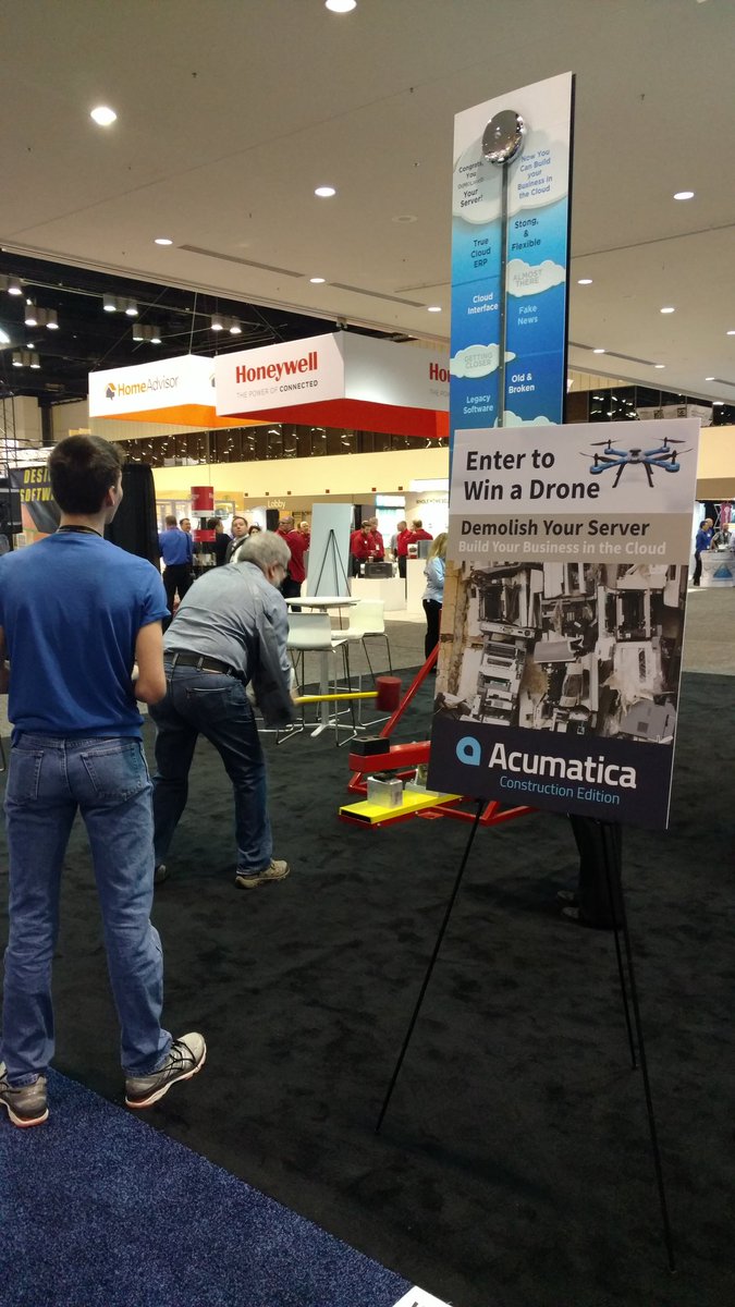 Demolish Your Server, Build Your Business in the Cloud at international Builders Show #ibsorlando #acumatica