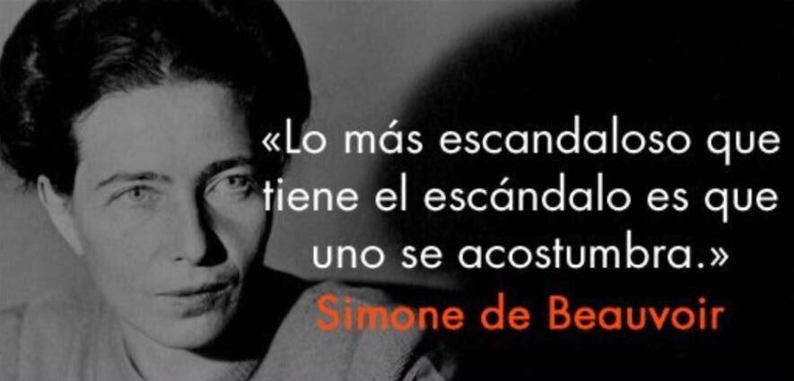 #SimoneDeBeauvoir