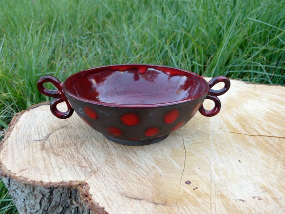 LelekMiriam's tweet image. Ceramic Bowl,Polka Dots Ceramic Bowl,Foodie #housewares #serving @EtsyMktgTool etsy.me/2kg5TJH #handmadekitchenware #giftforher