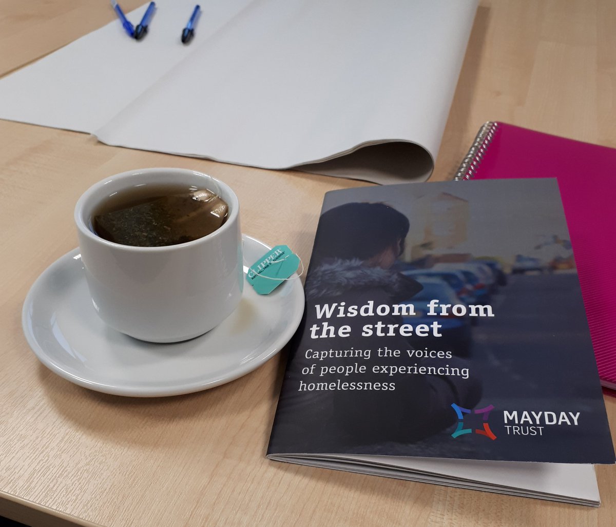 Another Tuesday, another inspirational day for change @MaydayTrust coaches training in Westminster #MDstrength #systemchange #frontline