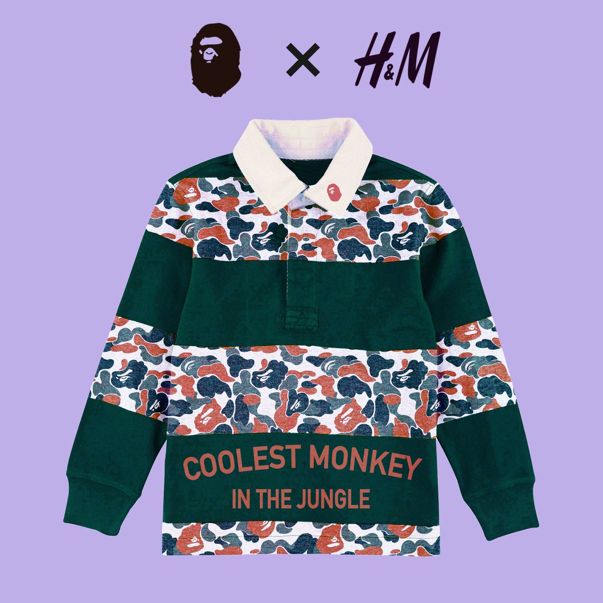 tripl3wave's tweet photo. в сеть слили новый ко��лаб h&amp;m и bape https://t.co/tq4EbBA40M