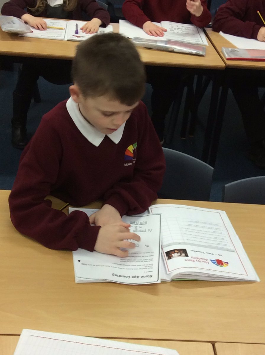 MorleyPlace's tweet photo. 3KO are deep in thought trying to solve Stone Age numbers! https://t.co/M2E7espM5W