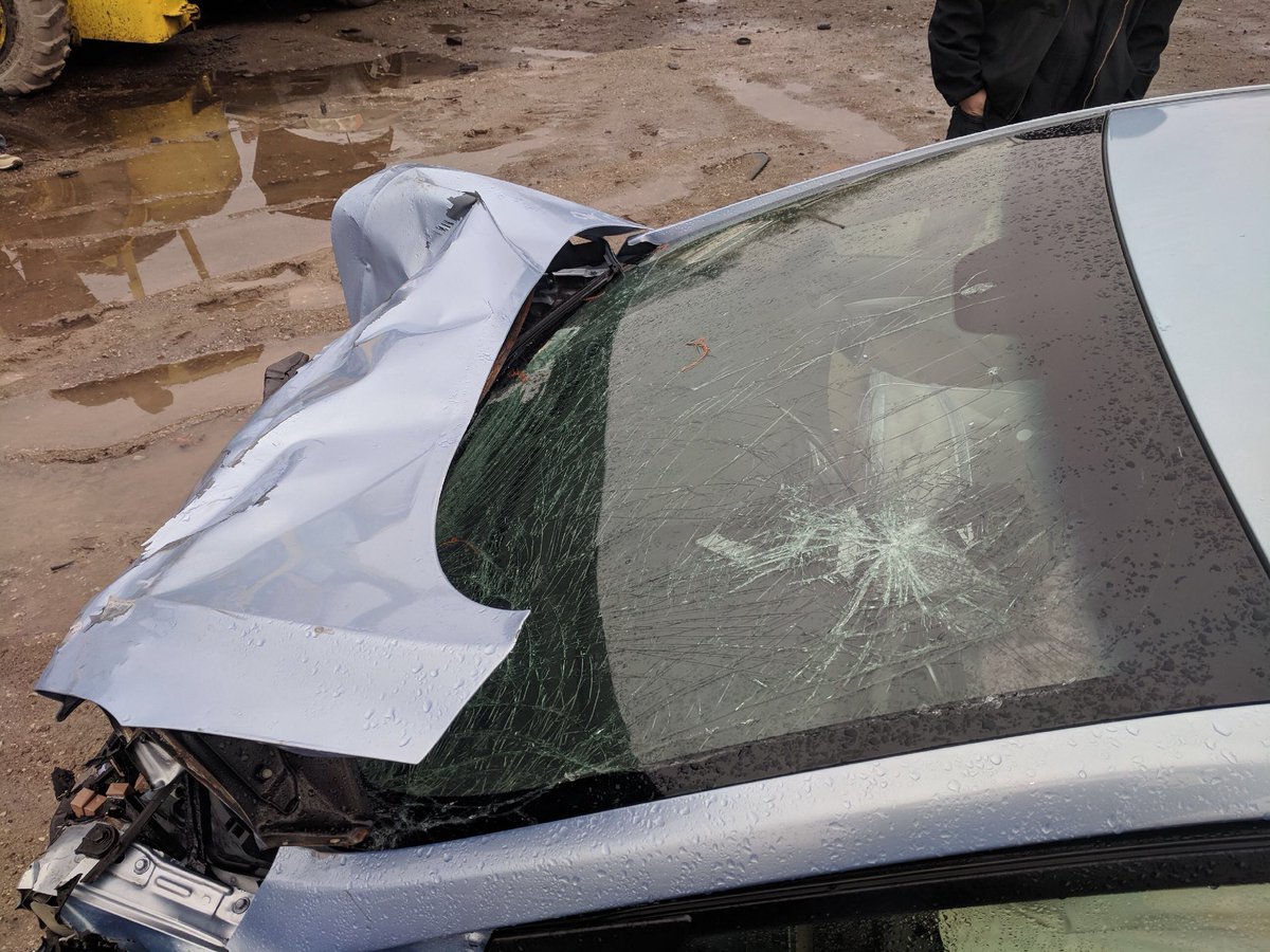 __MalMal__'s tweet photo. Someone was watching over me Sunday afternoon. I have a long way to recovery but I am truly blessed to have walked away from this. Thank you for all the thoughts and prayers ❤️ https://t.co/E8isUxhwFl