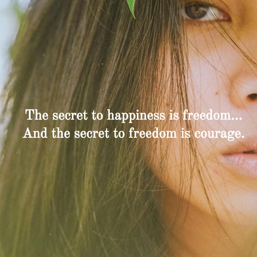 relationskey's tweet image. The secret to happiness...
#freedom #happiness