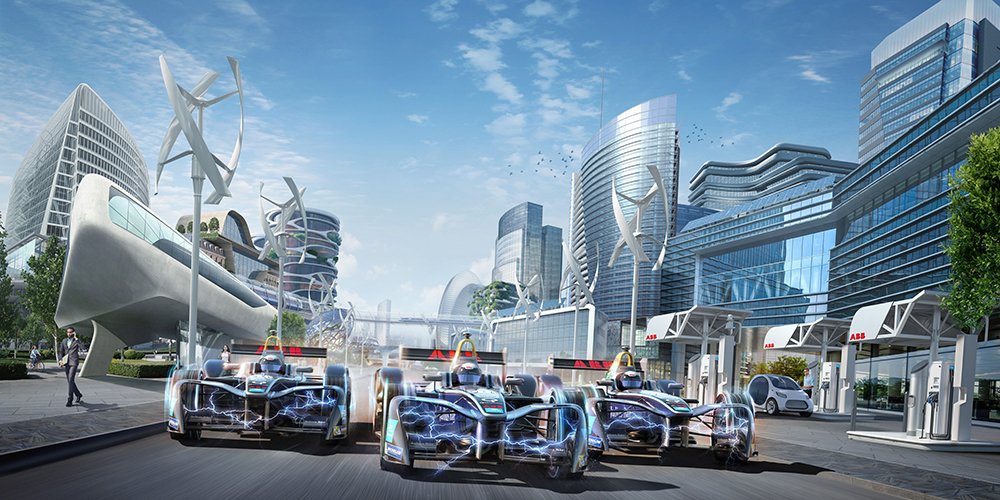 ABBgroupnews's tweet photo. ABB partners with @FIAFormulaE to define the roadmap for #emobility through motor sports. More: https://t.co/hK6BJhWX9C #ABBformulaE https://t.co/9lzw17WkpE