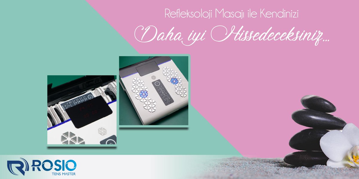 Rosio Tens Master ‘ın refleksoloji masajı özelliği ile kendinizi iyi hissedin.
rosio.com.tr
0 212 222 22 01