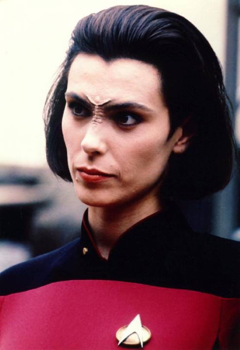 Happy Birthday to Michelle Forbes who turns 53 today!  Pictured here as Ens ...   