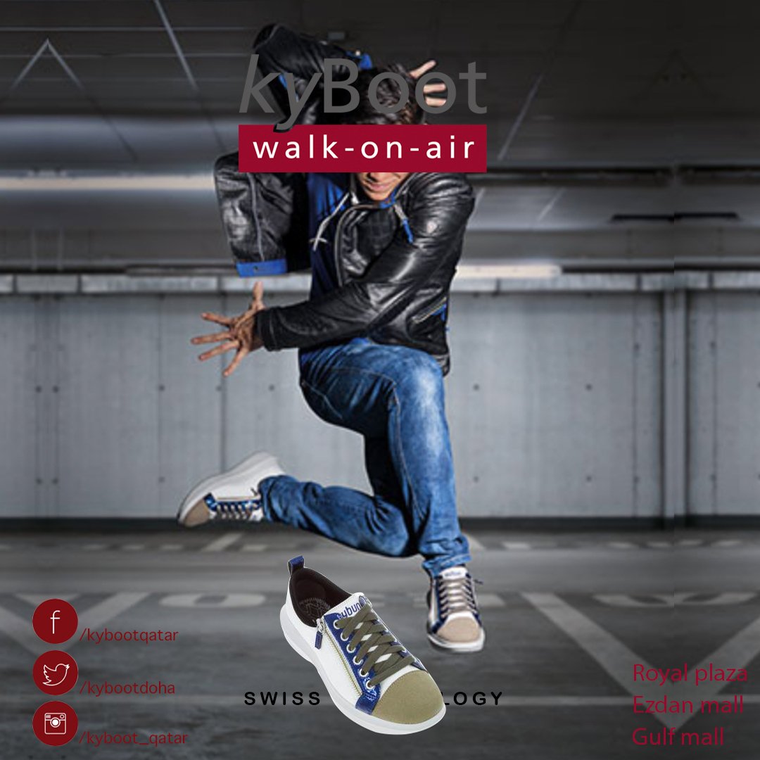 kybootdoha's tweet photo. Walk-On-Air it's a Swiss Technology . Now Available in Qatar ๐ถ๐ฆcall us โ(royal plaza 44153000 ) ( Ezdan 44818278 ) ( gulf mall 44763000 https://t.co/6yJdg7OkXN
#swiss #medical #qatar #kyboot #doha #qatari https://t.co/cVK8BdSBeI