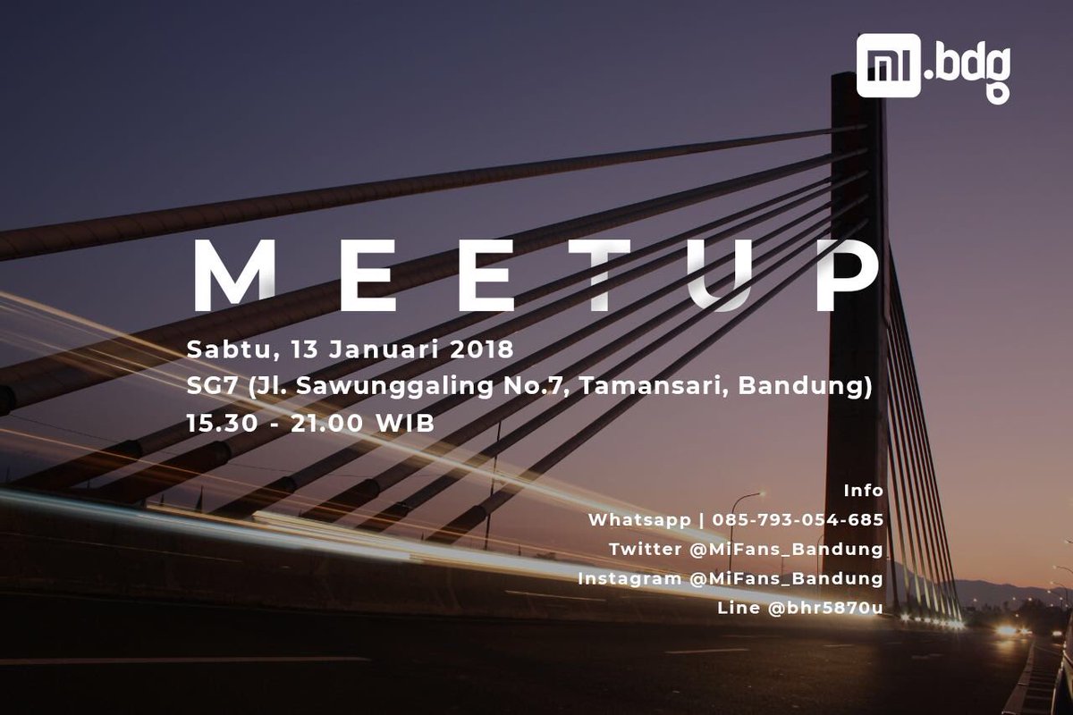 MiFans_Bandung's tweet photo. Guys yang nanya meetup mana suaranya ☺️ jangan lupa ya nanti tgl 13 Januari #AyoMeetUp #BudayakanMeetUp https://t.co/GbN2EBIRs0