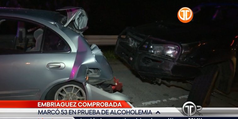 TReporta's tweet image. Sorprenden al dirigente sindicalista, Genaro López, bajo los efectos del alcohol, marcó 53 en la prueba de alcoholemia. #TReporta