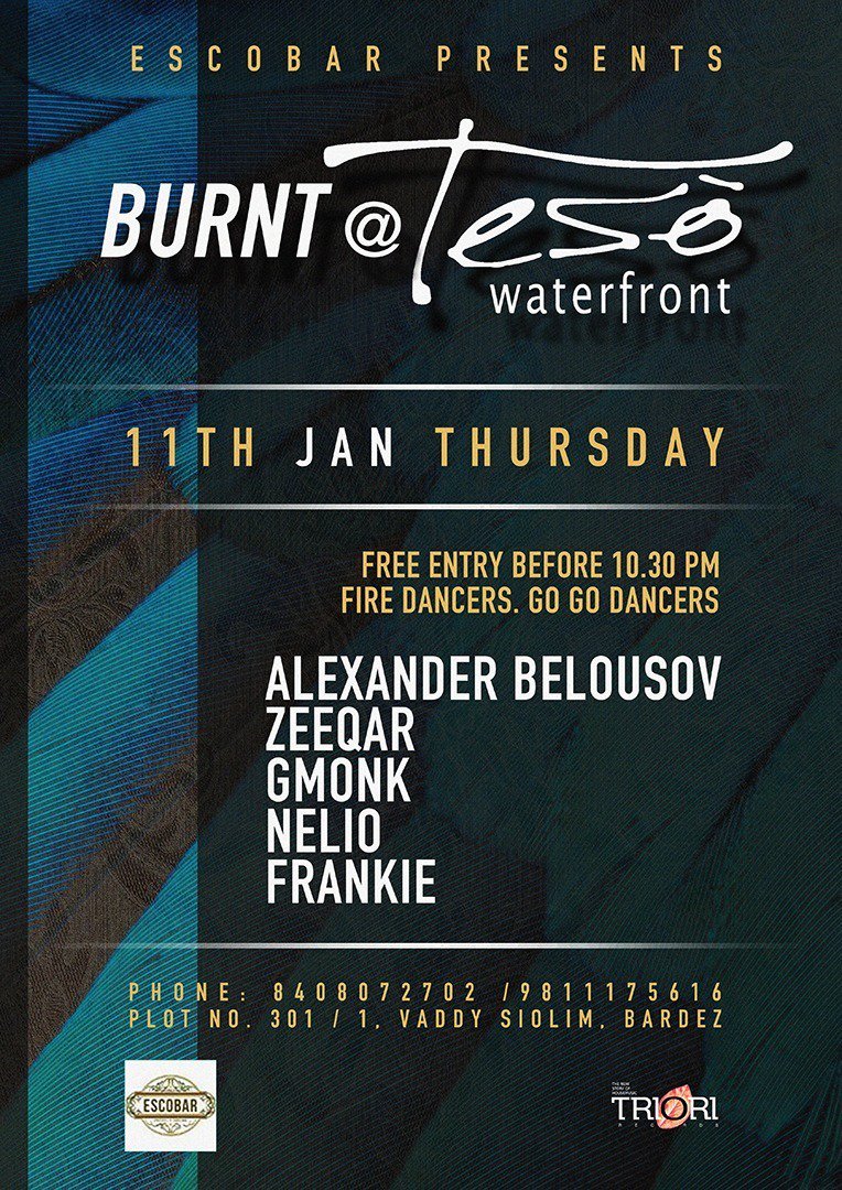 TesoWaterfront's tweet photo. Gather your energy and Tesò Waterfront is ready to set your Thursday with an amazing night filled with excitement featuring Alexander Belousov, Zeeqar, Gmonk, Nelio and Frankie on 11th January.

For Reservation : 07378701150/ 08322270090/ 91

#thursdaynight #amazingnight #party https://t.co/A9ZnGbY0Ob
