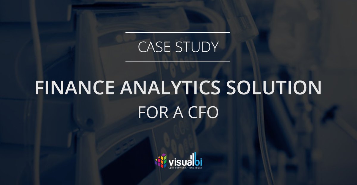 Visual_BI's tweet photo. Learn how Visual BI delivered a Finance Analytics solution to a manufacturing firm, providing 360-degree insights to the CFO https://t.co/d5E7vHOTYe #financeanalytics #customextensions https://t.co/7RDkcXFptE