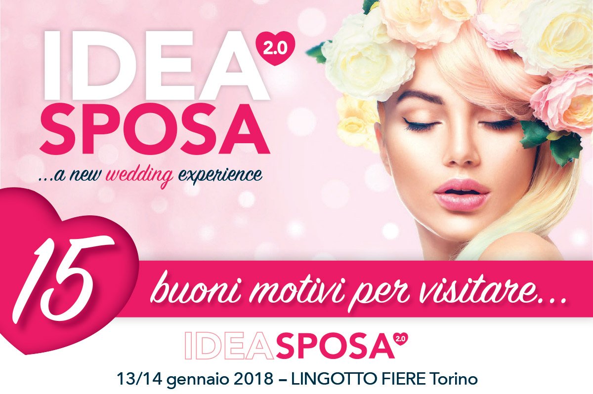 Vi aspettiamo 💗 sabato e domenica al Lingotto Fiere di Torino #ideasposa #fierasposi #eventosposi fieraideasposatorino.it/?p=1976