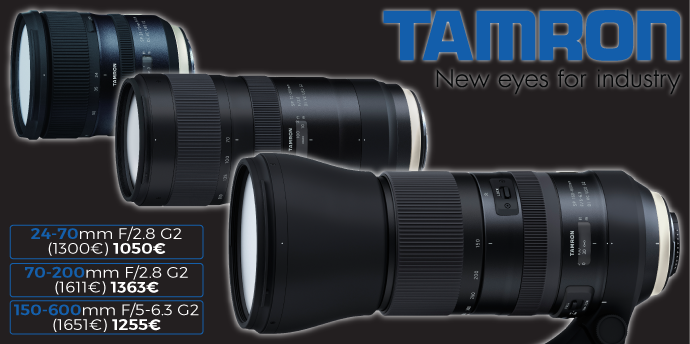 CBCIBServiss's tweet photo. Superpiedāvājums #Tamron objektīviem: Tamron SP 24-70mm F/2.8 G2- 1050€; Tamron SP 70-200mm F/2.8 G2- 1363€; Tamron SP 150-600mm F/5-6.3 G2- 1255€ https://t.co/5ZqWhe0KQ2 https://t.co/8EM9qXSgN4