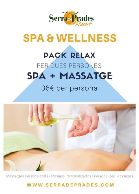 SerradePrades's tweet photo. #BonDia! La millor manera de relaxar-te després de l'estrès nadalenc és venir al #SerradePradesResort i aprofitar aquesta promoció de #PackRelax que inclou Spa i Massatge per a dues persones. No la deixis escapar! https://t.co/kUDwwuFG8y