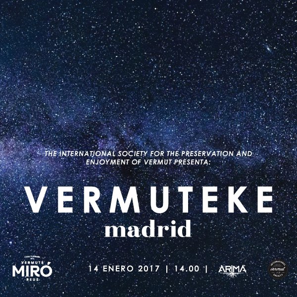 [MADRID] ¡Ven a la primera #vermuteke del año en <a href="/arima_basque/">Arimabaskegastronomy</a> con <a href="/VermutMiroReus/">Miró Vermouth</a> este domingo!