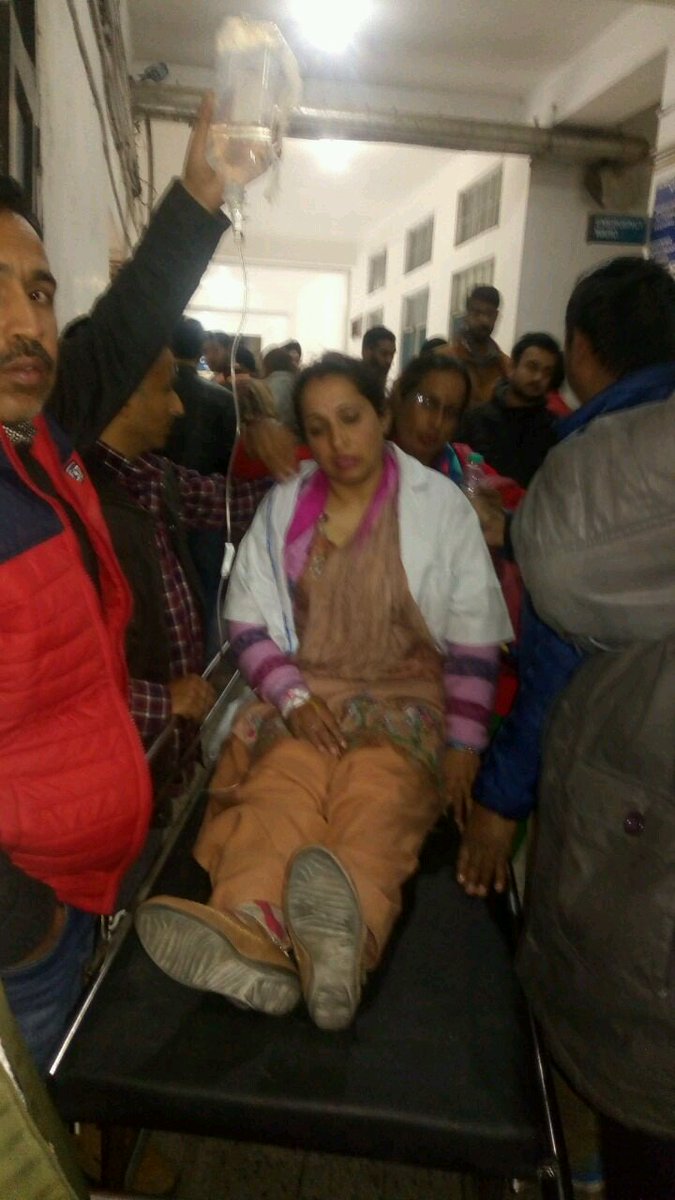 #JKNHMEA
#Pregent women NHM employee’s peaceful protesters are getting beaten up by Police.
<a href="/narendramodi/">Narendra Modi</a> <a href="/JPNadda/">Jagat Prakash Nadda</a> <a href="/AmitShah/">Amit Shah</a> <a href="/BJP4India/">BJP</a> <a href="/BJP4JnK/">BJP Jammu & Kashmir</a> <a href="/MoHFW_INDIA/">Ministry of Health</a>