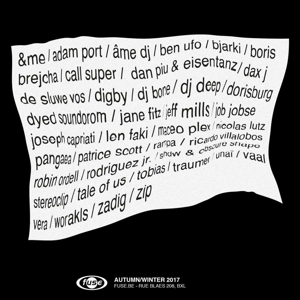 We're excited to share some names of our upcoming listing for the next months. #frombrusselswithlove