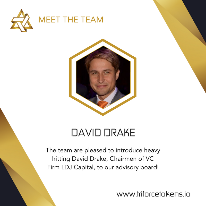 ForceProtocolUK's tweet photo. New Advisory Announcement - David Drake Joins TriForce Tokens

 TriForce Tokens has reached yet another significant milestone in recognition and acceptance, with renowned venture capitalist David Drake joining the team as an advisor.

Read more here: https://t.co/YUc5QS4bLq https://t.co/LL7HFpEX9V