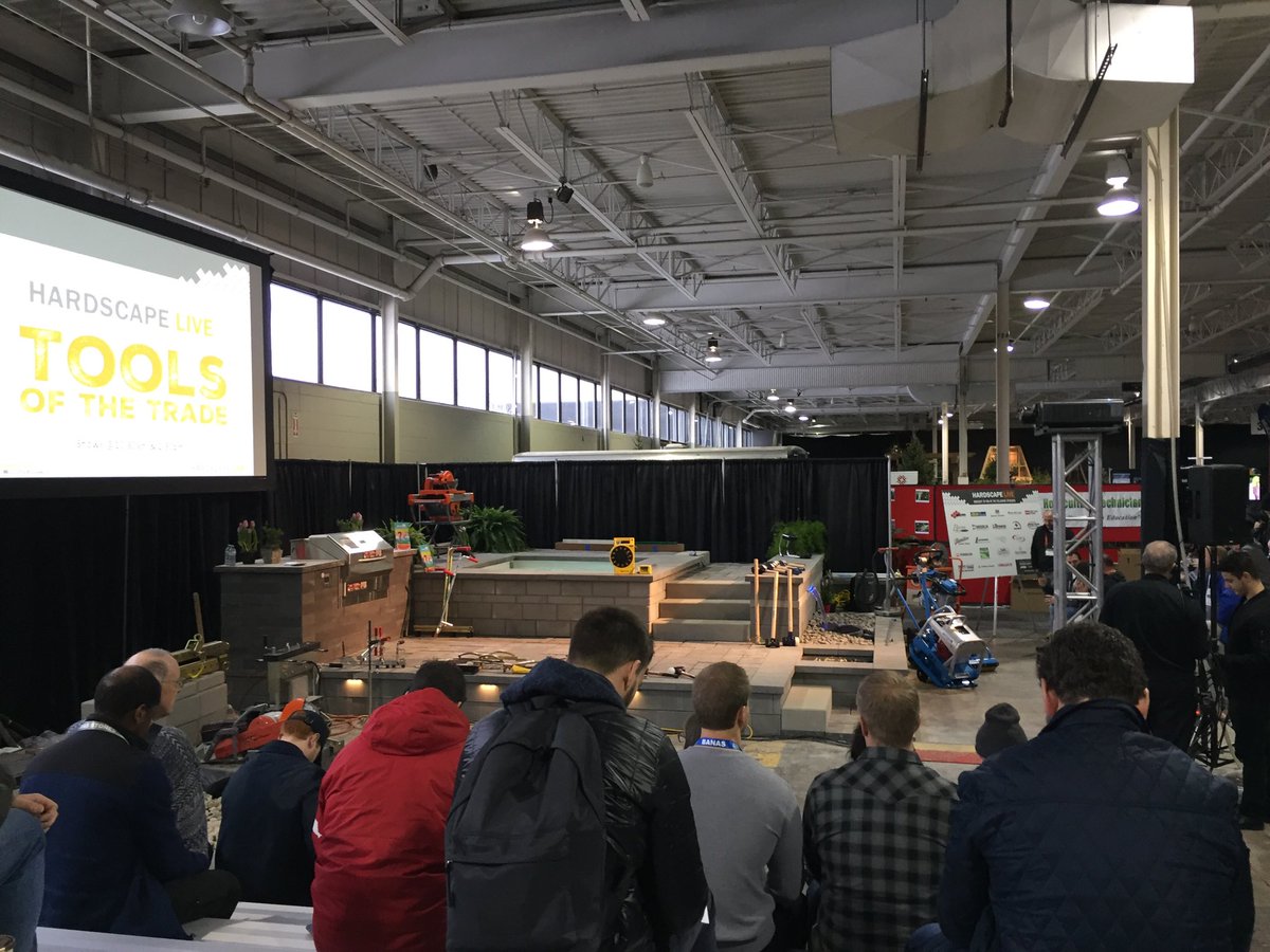 LOhardscape's tweet photo. #HardscapeLive session 1 starting now! Don’t miss out. https://t.co/fHPozoOpPY
