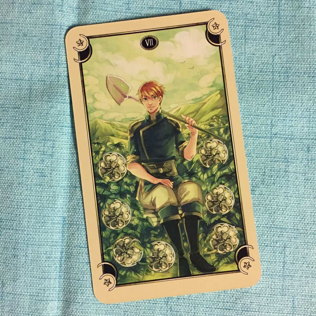 Madhavi Ghare On Twitter 9 Jan 7 Of Pentacles 7ofpentacles From The Mystical Manga Tarot Mysticalmangatarot By Barbara Moore And Rann From Llewellyn Publications Patience Success Fruition More At Https T Co Ygfznhl8aa Https T Co Uob920v6of