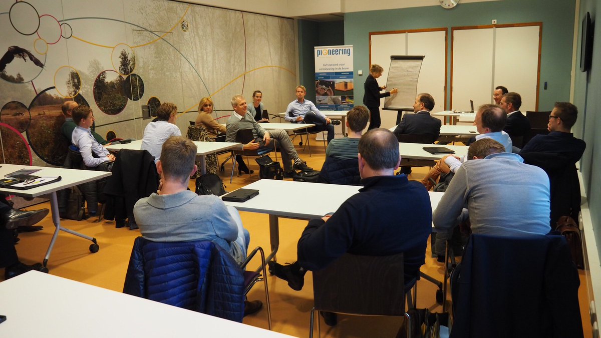 StPioneering's tweet photo. Met de middagsessie @StPioneering Masterclass ‘circulair bouwen’ maken 16 partijen concreet hoe we naar de uitvoering gaan. https://t.co/f9ATif1awL