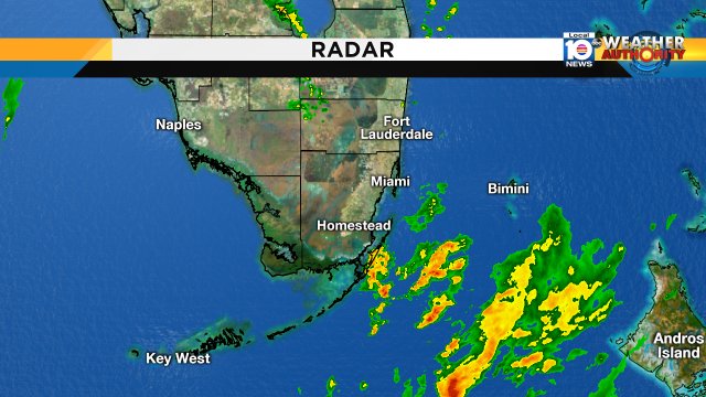 Showers affecting parts of SFLO, please drive safe.Keep it tuned to local10 more on your forecast coming up at 9am. https://t.co/gHHsd7lq70