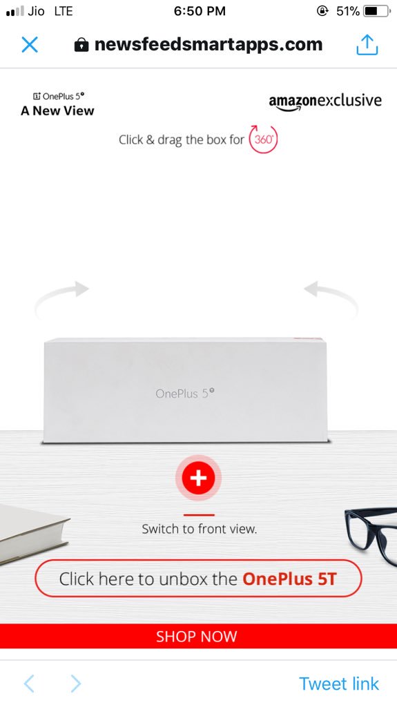 hellolalit's tweet photo. @amazonIN My FAVORITE FEATURE OF #OnePlus5T is it’s #DashCharging which’s truly an innovative and incredible #OnePlus5TUnboxing Treat @amazonIN @OnePlus_IN
@soodabhinav08
@BabuBeg
@bhumika1231
@NehaDevjani
@Sensible_Mona
@MrFooodie https://t.co/07JPweHKoK