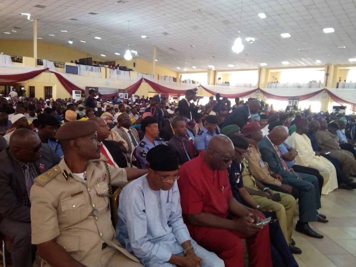 OlatokeLawal1's tweet photo. Live at WOCDIF EVENT CENTER, RING ROAD, OSOGBO @StateofOsun ..1st day of #RegionalYouthSummit #West2040. @ProfOsinbajo @AAAjimobi and the host Gov. @raufaregbesola in attendance

@alabiwale29 @bolailori @abdkabir @MrAfobaje @CityMirrorNew1 @RConnect7 https://t.co/fLAXCK5kth