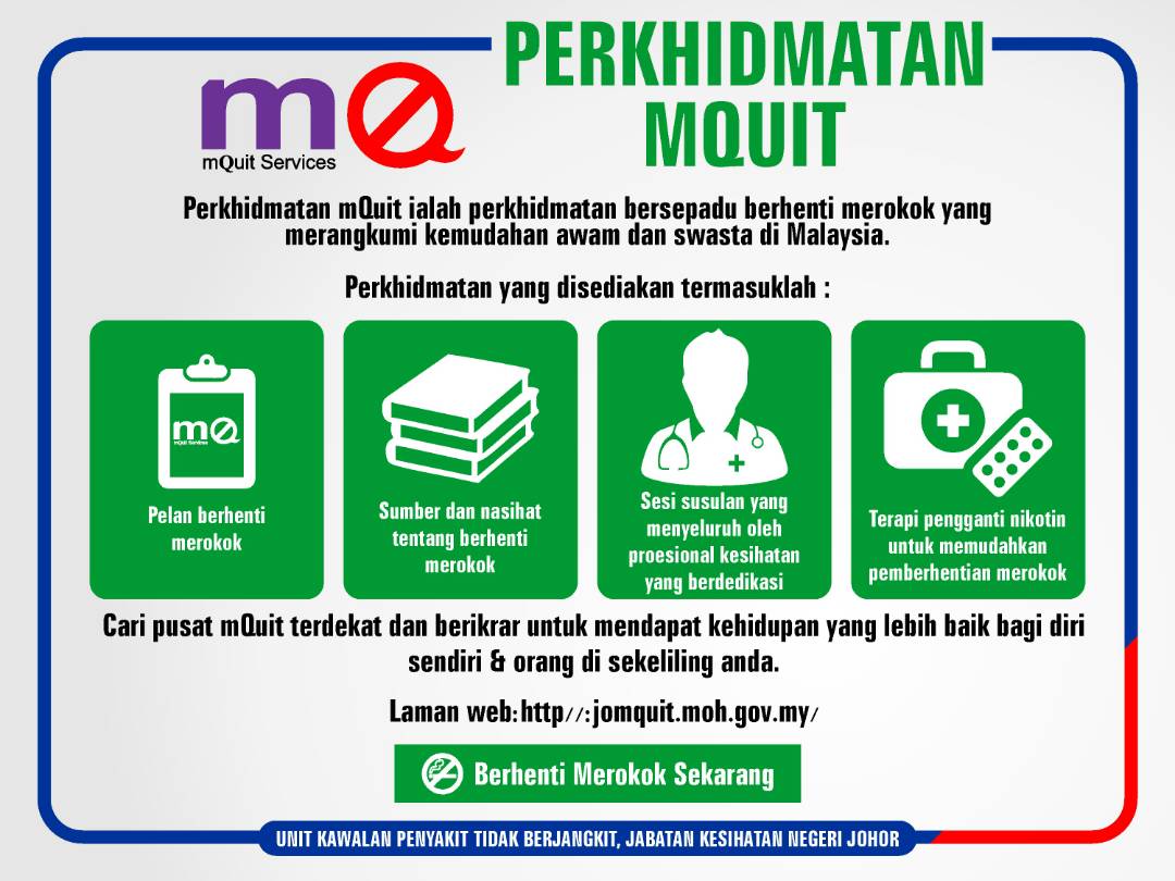 Faiz Ibrahim on Twitter: "Dapatkan bantuan untuk berhenti merokok ...