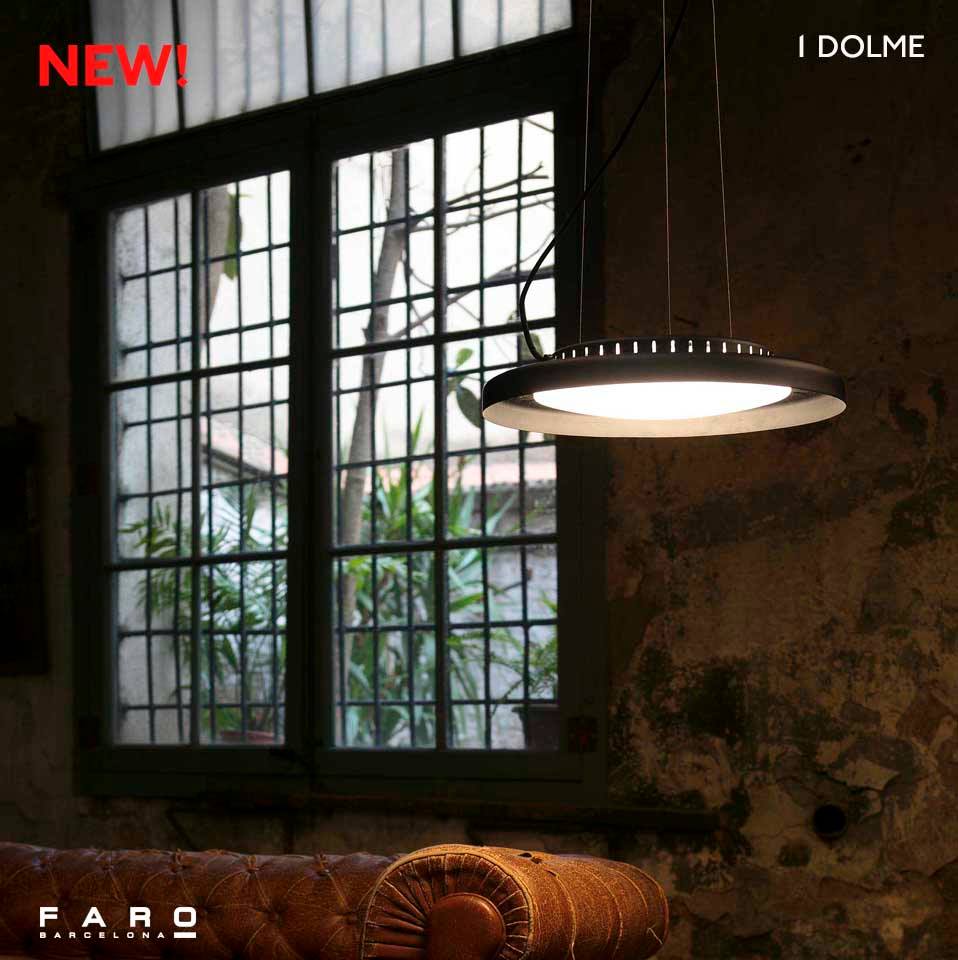 thedefalighting's tweet photo. #DOLME is a pendant lamp ideal to re-decorate your home with a modern style. This lamp for interior lighting projects a soft light.
 Faro Barcelona
 #interiorlighting #thedefa #faro https://t.co/rNa6PAvdCX