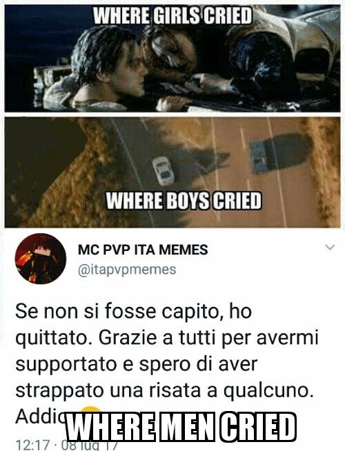 MC PVP ITA MEMES tweet media