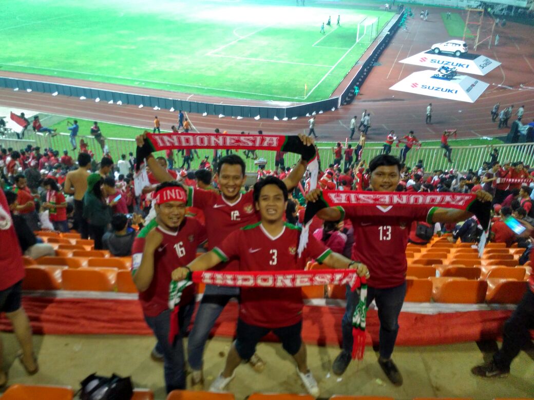 baniaddam's tweet photo. Final leg 1 AFF 2016 #RinduTimnas @infosuporter https://t.co/HQquRIEWdg
