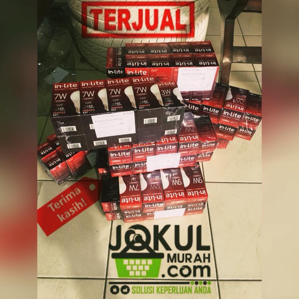 Jokulmurah's tweet photo. Terimakasih kepada konsumen-konsumen setia yang telah membeli/ order produk lampu LED merek In-Lite di online shop https://t.co/6rG7qfFkbu pada hari ini, Team logistik kami akan kirim sekarang juga ketempat Anda. 😊👍 https://t.co/Vt6dI9RkyF