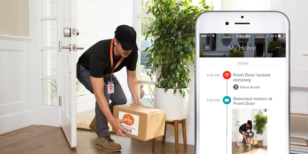 AugustHomeInc's tweet photo. Introducing the open platform for in-home delivery – now with August Access any retailer can offer in-home delivery: https://t.co/cj8H2xJACU https://t.co/KxoAOOL531