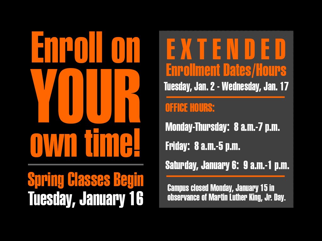 OSUOklahoma City on Twitter "Spring classes start January 16! Are you