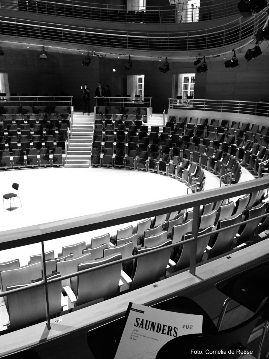 Erste Einblicke in den <a href="/boulezsaal/">Pierre Boulez Saal</a> - Am 21. Januar präsentiert hier das #RSB unter der Leitung von Enno Poppe zusammen mit @nicolashodges &amp; Christian Dierstein Werke von Yair Klartag, Rebecca Saunders und <a href="/s_steenandersen/">Simon Steen-Andersen</a>: ultraschallberlin.de/konzert/christ… #usb18 #neuemusik