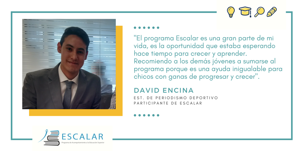 ProgramaEscalar's tweet photo. Conocé la experiencia de David y formá parte vos también del Programa Escalar. Ingresá a https://t.co/ha1oy85Zwu e inscribite antes del 25 de enero.
🚩 ¡Te estamos esperando! https://t.co/iPgcKZM5Xg