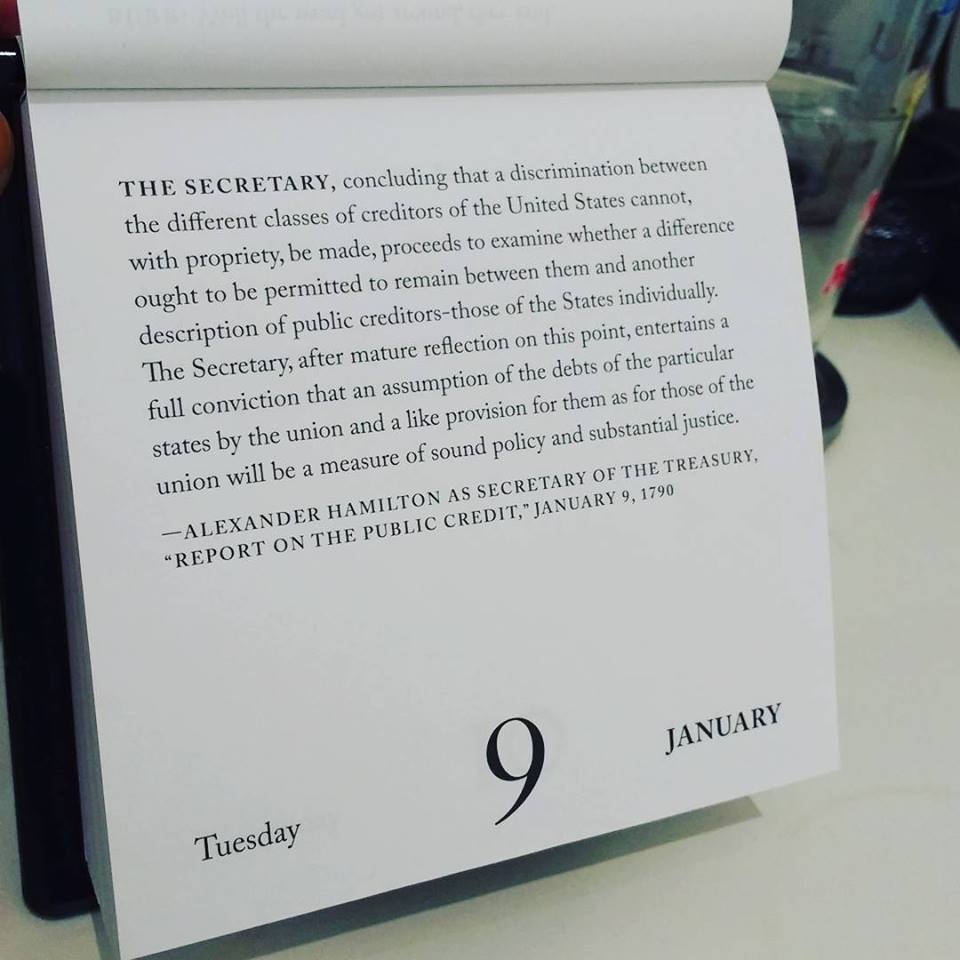 HamiltonMerch's tweet image. We ❤ our #Hamilton day calendars at #HamilMerch HQ! We're all sold out online, but there are still some available in our store on W 46th!