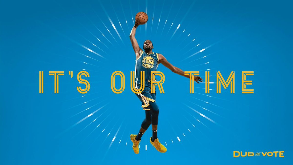 warriors's tweet image. 🗳️ 1 RT = 1 #NBAVote for Kevin Durant