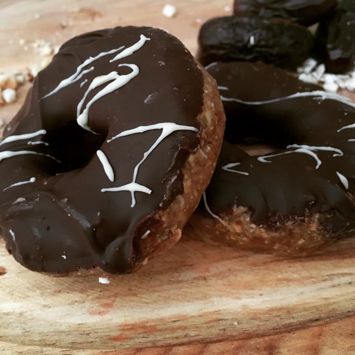 Our best seller, the salted caramel Pronut. Made with our homemade delicious salted caramel sauce. Healthy eating doesn't have to be bland 🍩 rawtox.co.uk